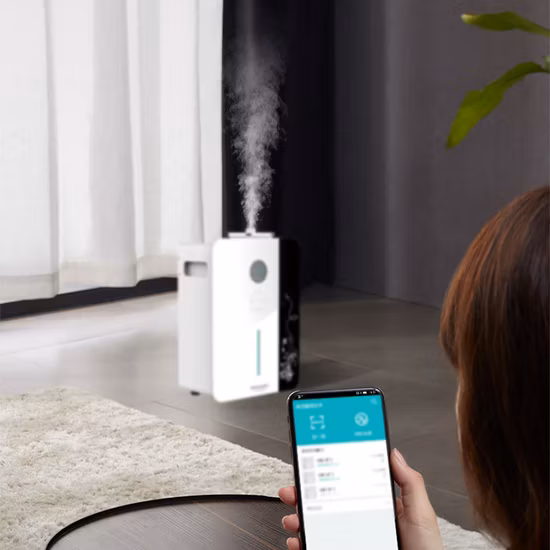 Floor-Mounted LCD Touch Operation Remote Operation Healthy Essential Oil Atomization Diffuser