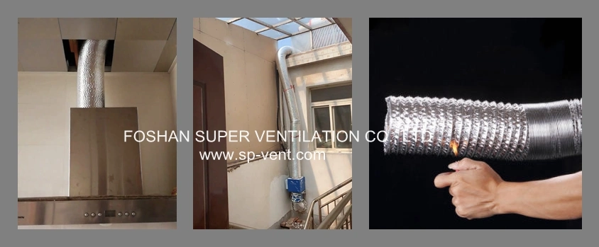Aluminum Foil Flexible Ventilation Air Duct