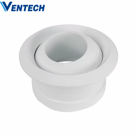 Air Conditioning Aluminum Jet Ball Round Nozzle Diffuser