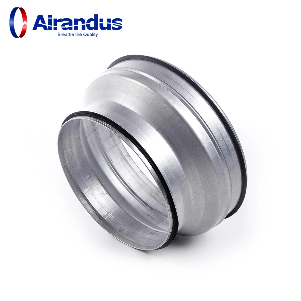 Wholesale Factory Price HVAC Ventilation System Ducting Rcx Reducer Connector Stainless Steel Air Duct Spiral Fitting Reducer