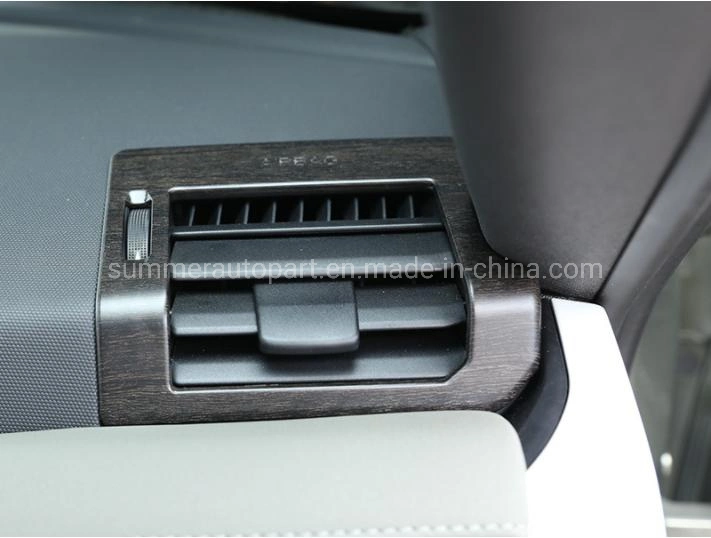 High Quality AC Frame Product DEF4X4 ABS Chrome/Oak wood grain SIDE AIR VENT COVER for 2020 new defender 90/110