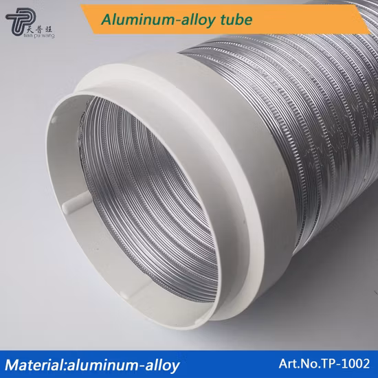 Aluminum Alloy Spiral Flexible Air Duct for Cooker Hood Duct