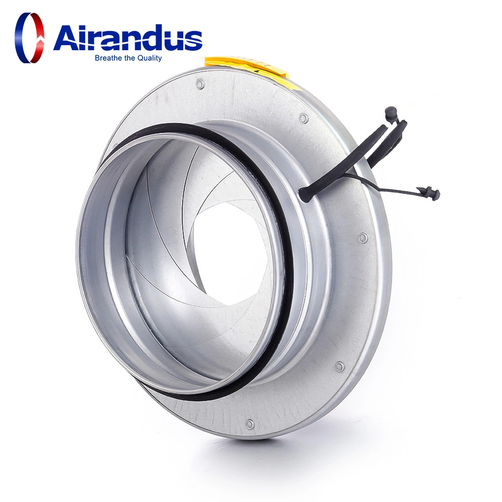 Wholesale Factory Ventilation Round Air Flow Volume Iris Damper for Air Conditioning Duct