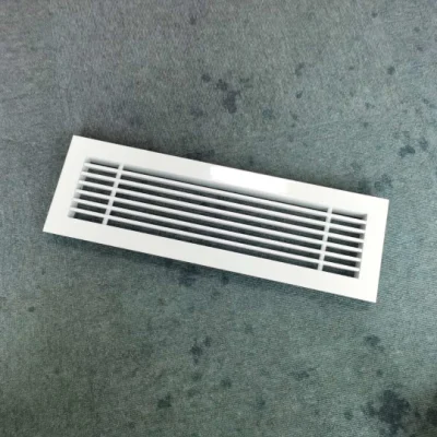 HVAC Aluminum Air Grille Supply Air Linear Fixed Core Bar Grille with Air Damper