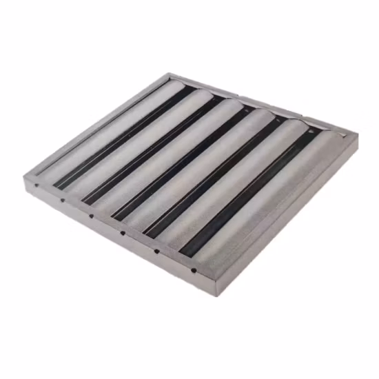 Factory Wholesale High Quality Kitchen Range Hood Stainless Steel Baffle Grease Filter